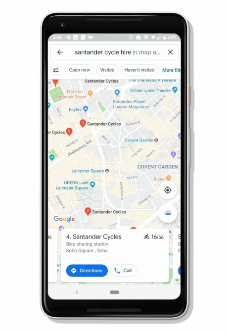 Google Maps Velos libre service (1)