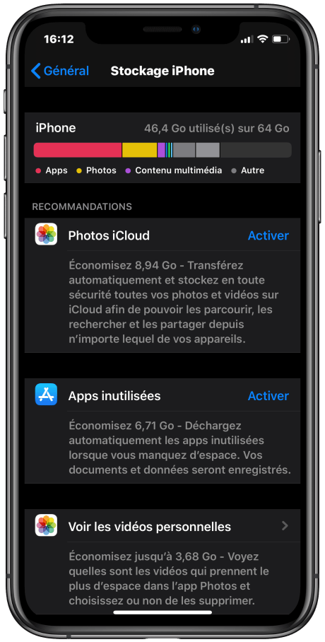 iPhone stockage vérifier (3)