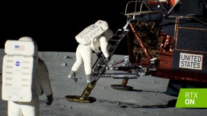 Pour les 50 ans d’Apollo 11, NVIDIA recrée l’alunissage… avec Ray-Tracing