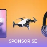 OnePlus 7 256 Go à 415 euros, Bose QC 35 II à 235 euros et drone DJI Mavic Air Fly More Combo à 765 euros