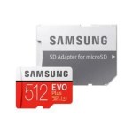 Annoncée à 290 euros, la microSD EVO Plus 512 Go de Samsung passe à 69 euros