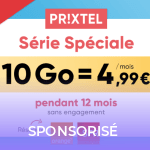 Prixtel casse le prix de son forfait mobile ajustable : à partir de 4,99 euros pour 10 Go Prixtel casse le prix de son forfait mobile ajustable : à partir de 4,99 euros pour 10 Go