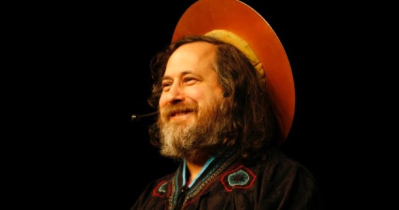 Richard Stallman en 2009. Crédit : Anders Brenna.