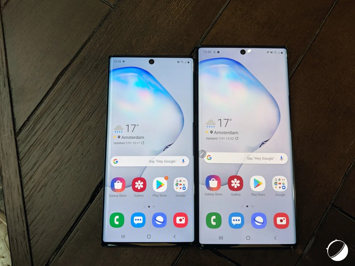 Samsung Galaxy Note 10 et Note 10 Plus