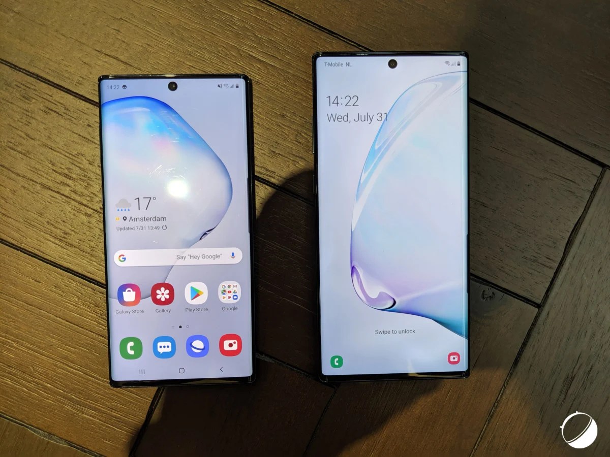 Samsung Galaxy Note 10 Note 10 Plus taille
