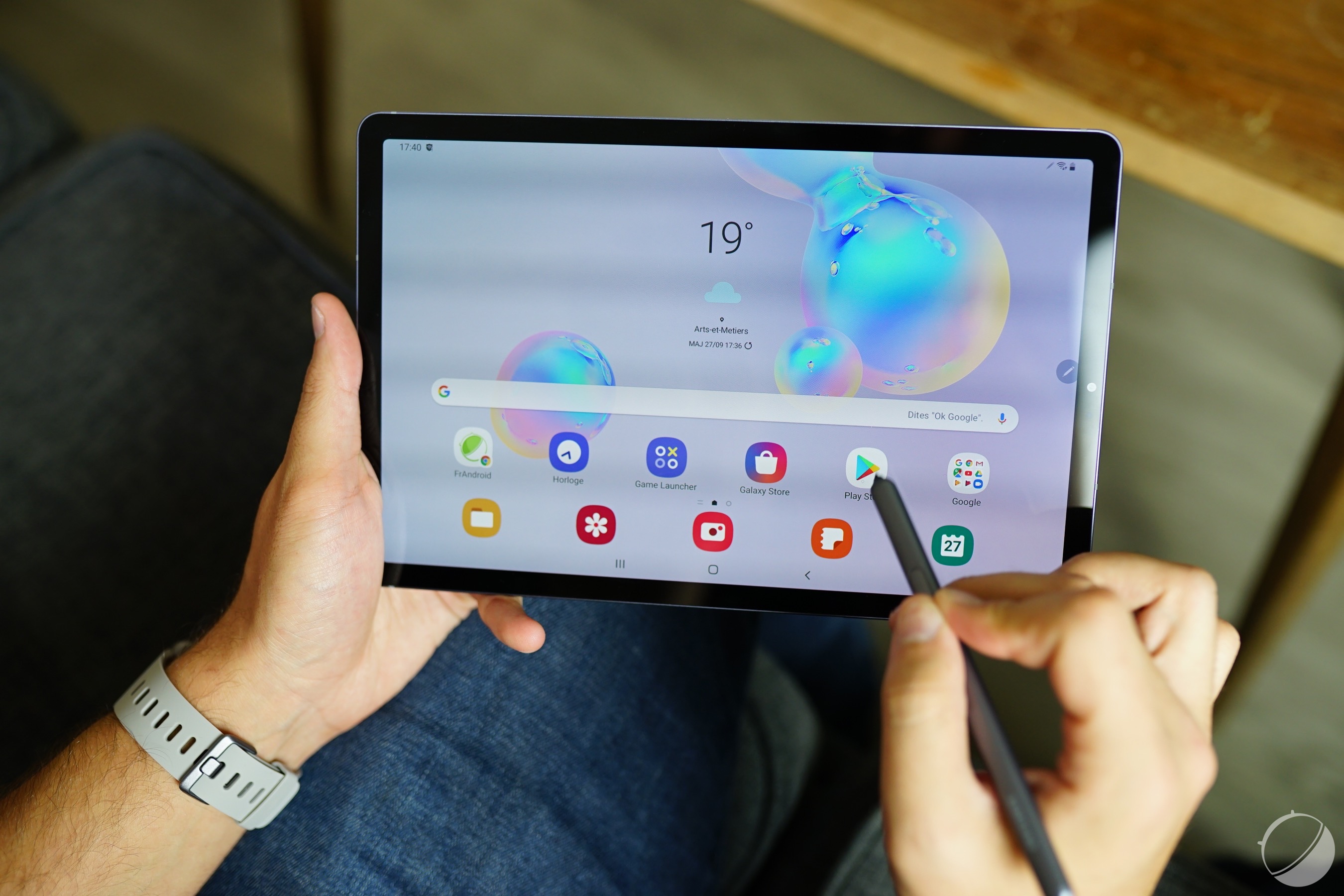 galaxy tab s6 test