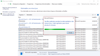 desinstallation