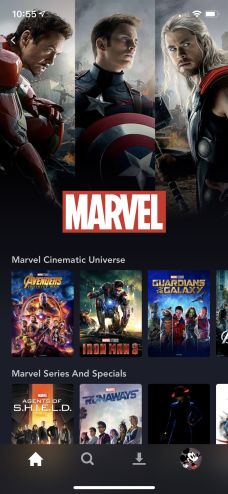 Disney Plus Android marvel