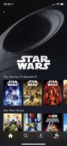 Disney Plus Android sw