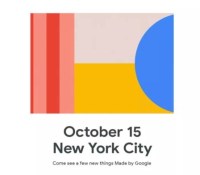 Google Pixel 4 octobre