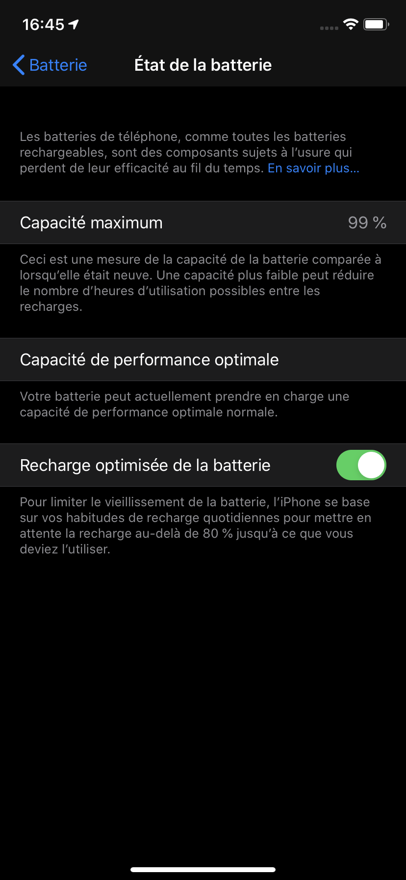 Recharge optimisée batterie 3