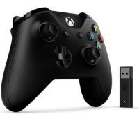 manette Xbox One + adaptateur sans fil