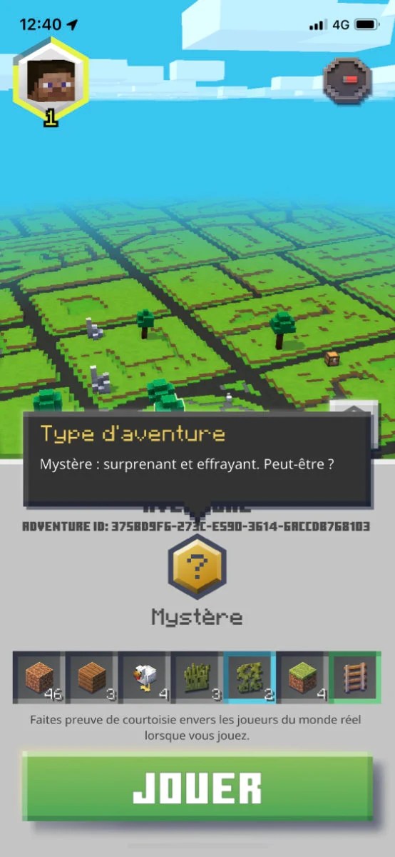 Minecraft Earth Prise en main (9)