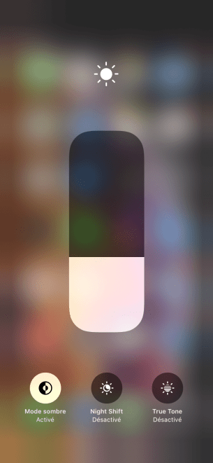 mode sombre ios 3