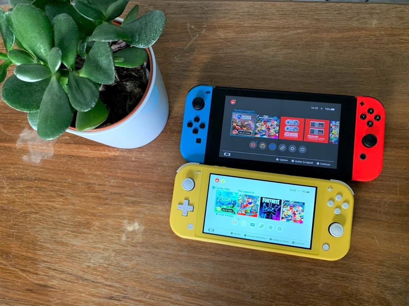 Nintendo Switch et Switch Lite