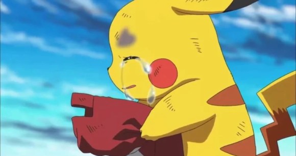 Pikachu triste