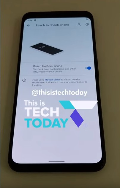Pixel-4-Motion-Sense-Reach-to-check-phone