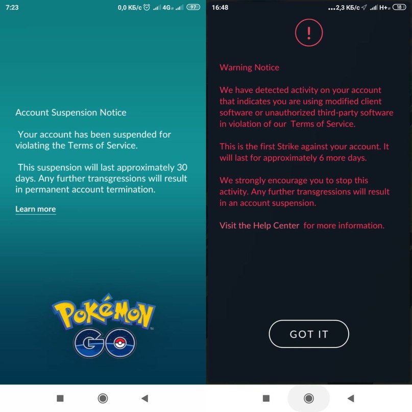 Pokémon Go ban Xiaomi
