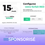 RED by SFR : 15 euros, 15 Go en Europe, aux USA et les appels illimités