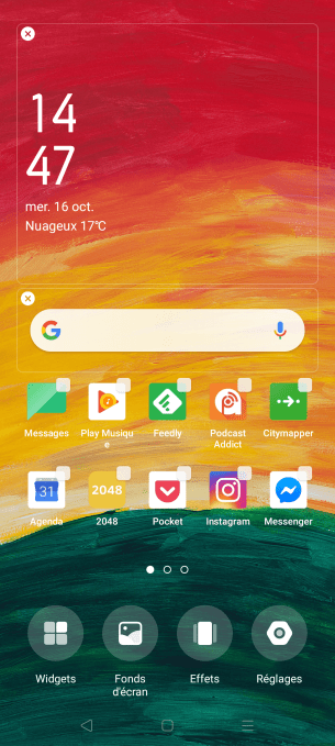 ColorOS Oppo Reno 2