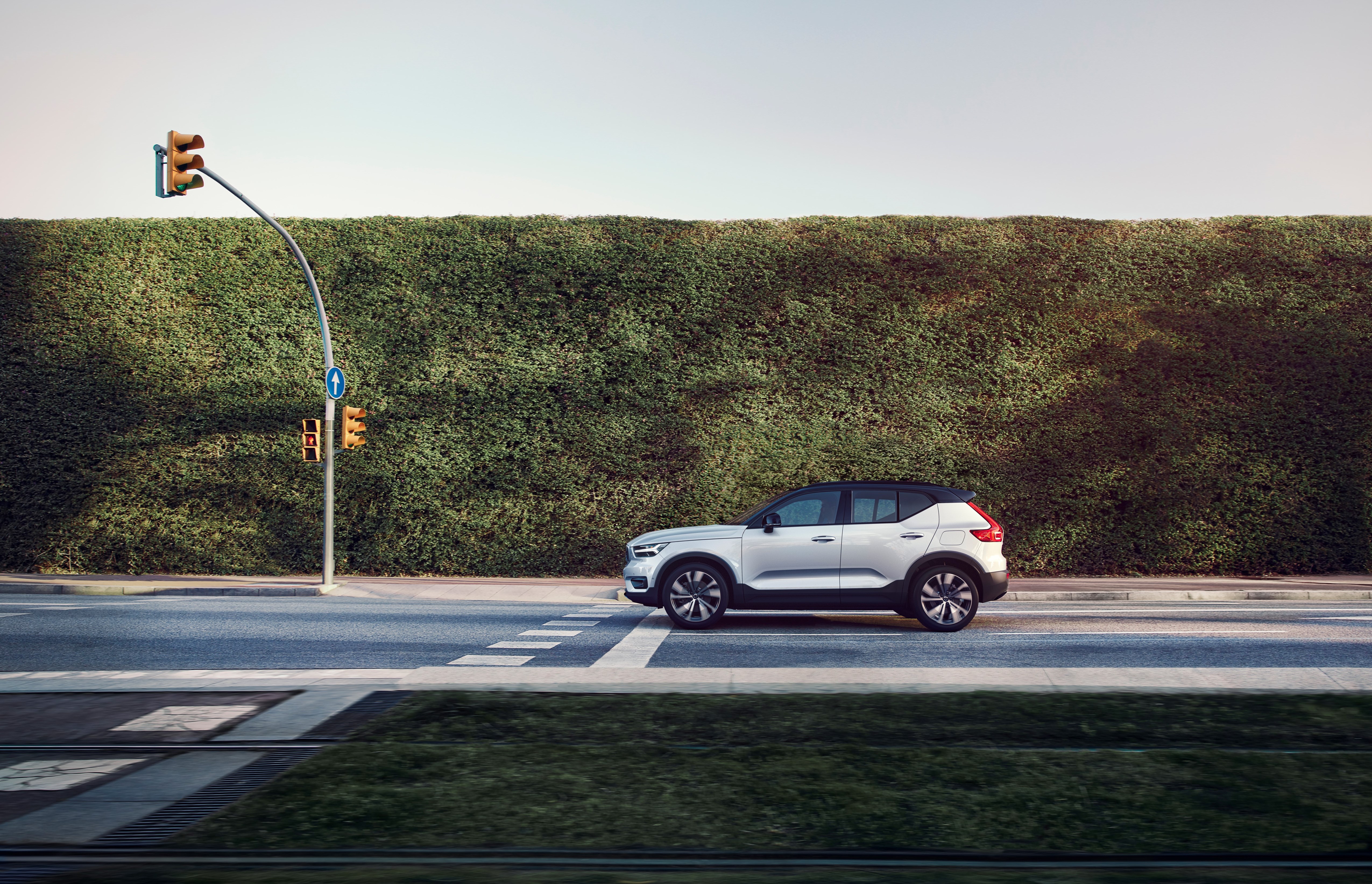 Le Volvo XC40 Recharge en guise d'image d'illustration