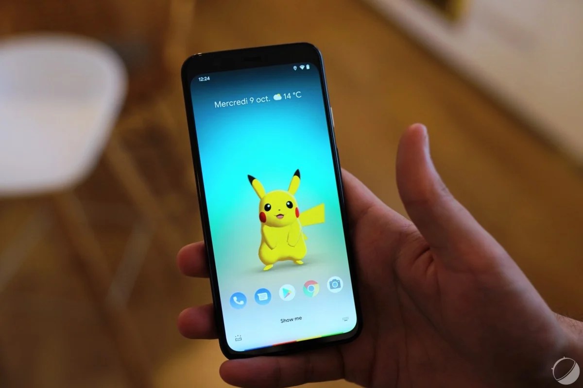 Google Pixel 4 XL, fond d'écran Pikachu