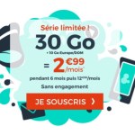 Dernier jour pour le forfait mobile à petit prix avec 30 Go en France et 10 Go en Europe