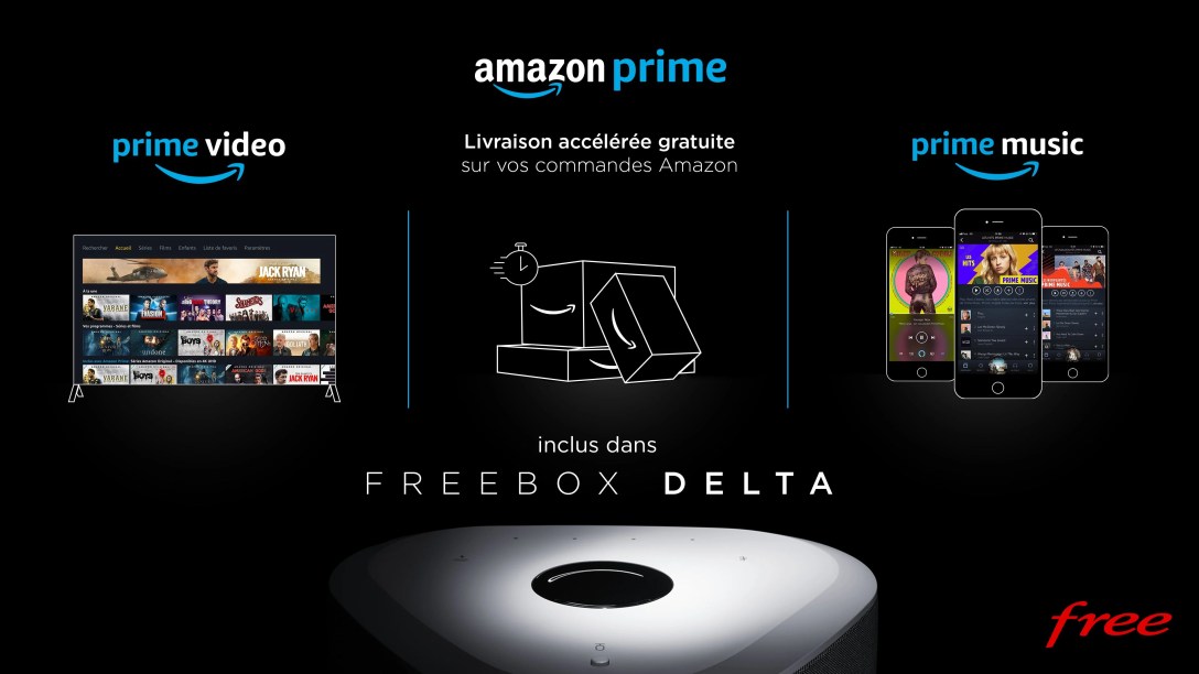 Freebox Delta Amazon