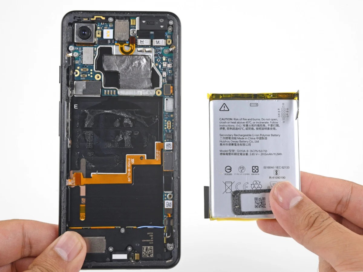 google-pixel-3-ifixit-teardown