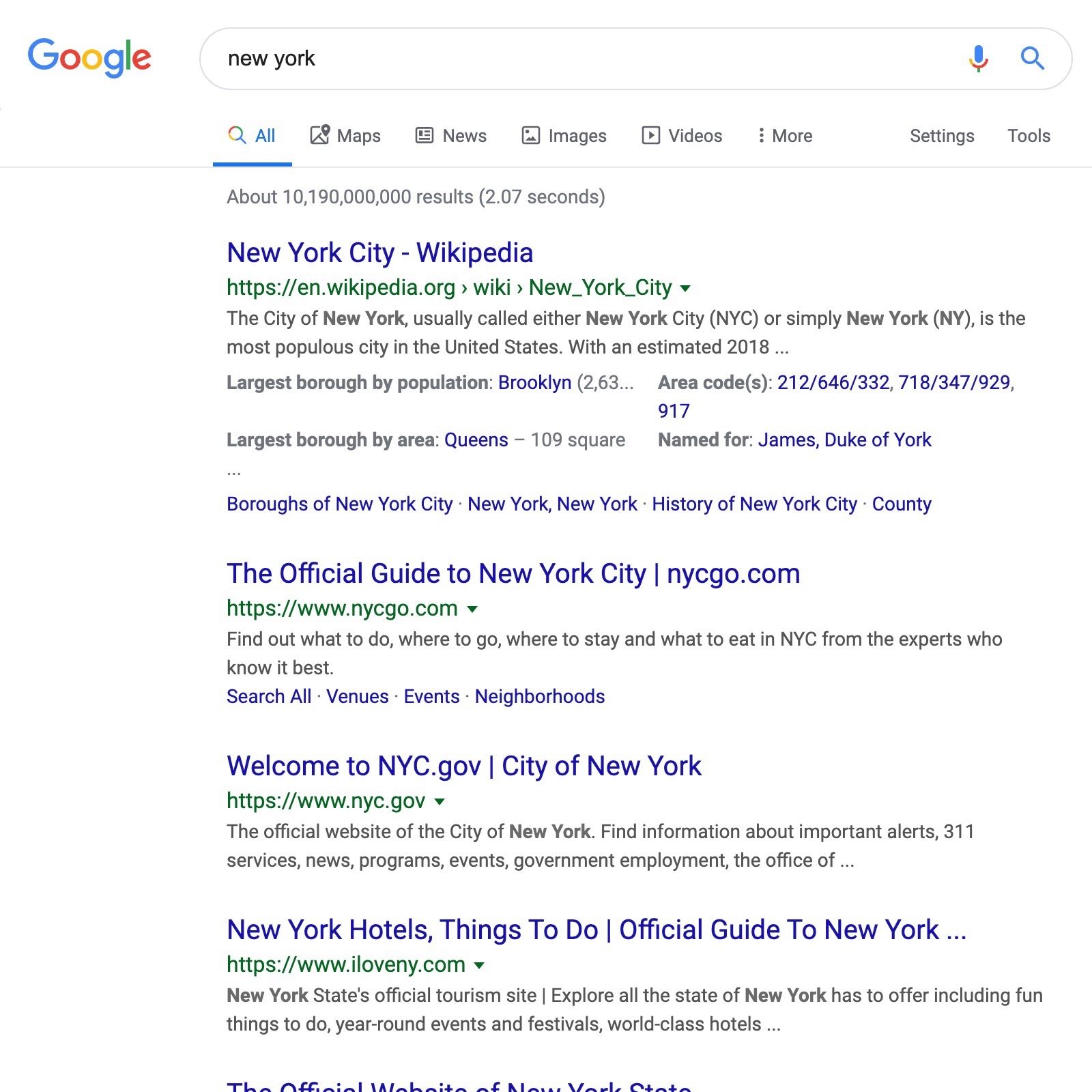 google-search-results-redesign-old