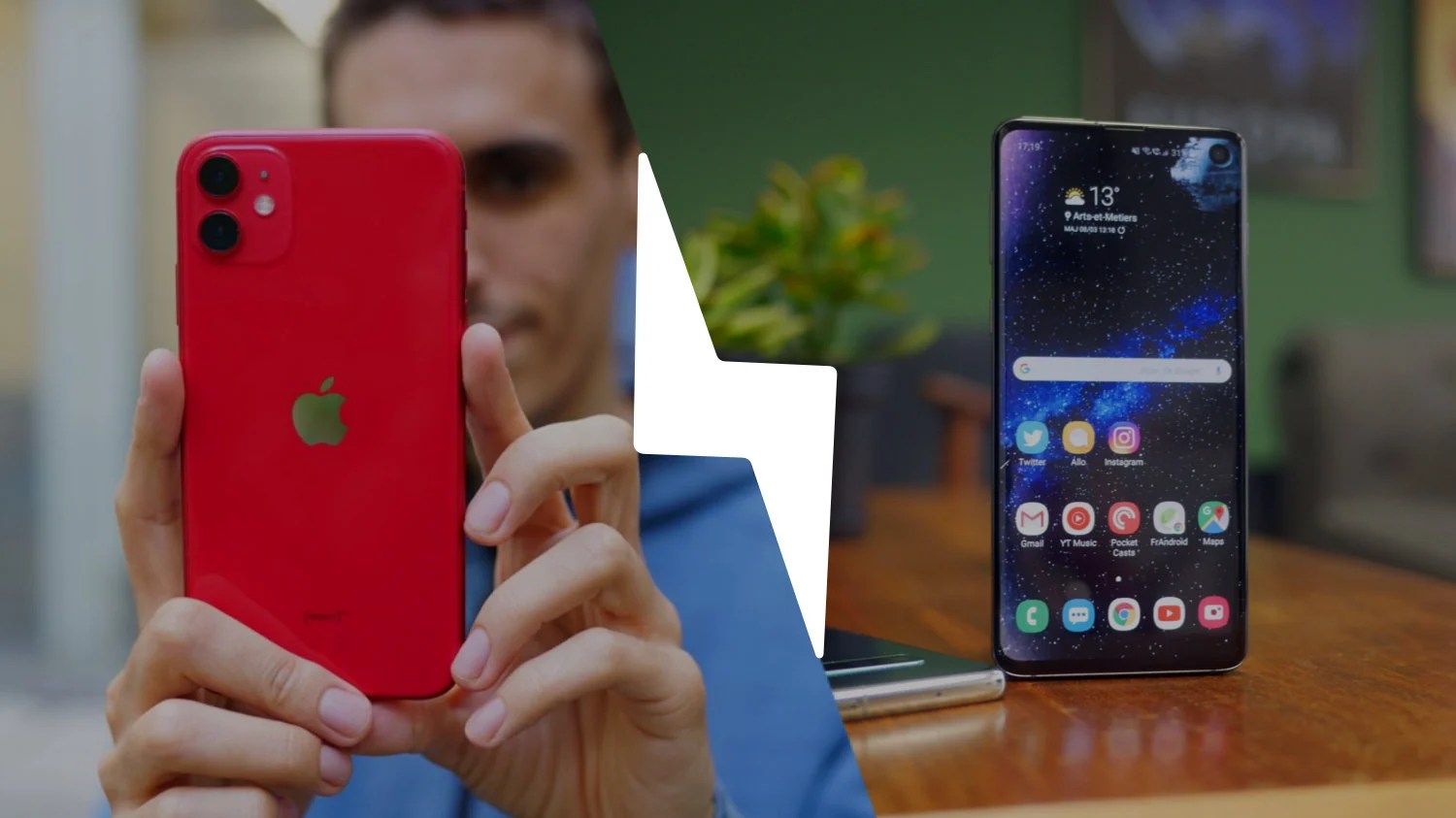 iPhone 11 vs Galaxy S10