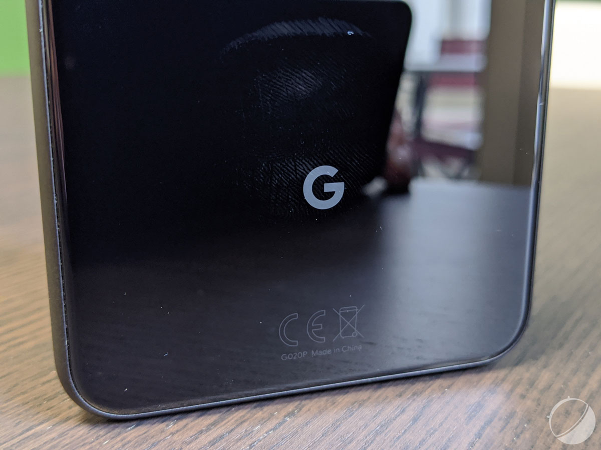 Le dos du Google Pixel 4