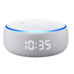 Amazon Echo Dot avec horloge (2018)