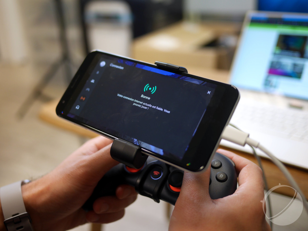 Test connexion Google Stadia