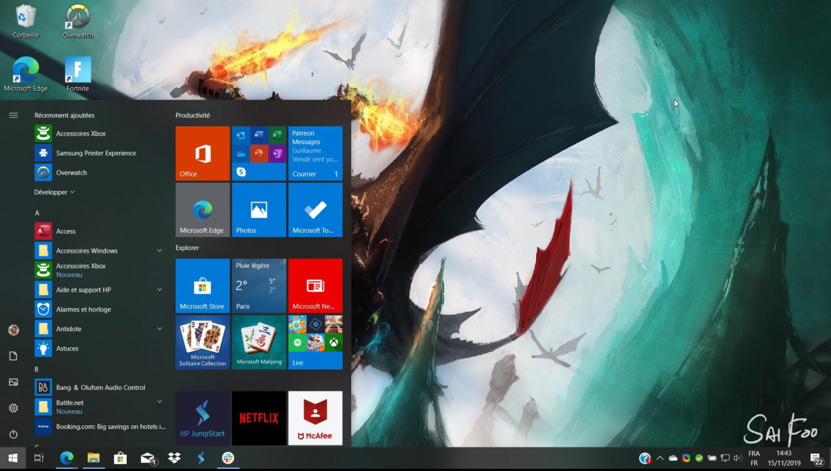 HP Envy 13 windows 10