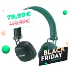 Le casque Bluetooth Marshall Major 3 à moitié prix pour le Black Friday Le casque Bluetooth Marshall Major 3 à moitié prix pour le Black Friday