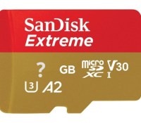 MicroSD SanDisk Extreme 4K sans Go