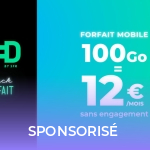 Voici le meilleur forfait mobile du Black Friday : 100 Go à 12 euros/mois à vie chez RED by SFR ! Voici le meilleur forfait mobile du Black Friday : 100 Go à 12 euros/mois à vie chez RED by SFR !