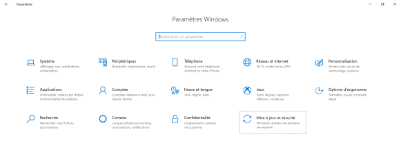 Réinitialiser windows 10 1