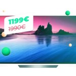 Le TV OLED LG 55E8 qui passe à 1199 euros pour le Cyber Monday