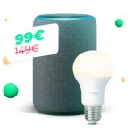 Le combo Echo Plus (2e génération) et Philips Hue White à 99 euros pour le Cyber Monday