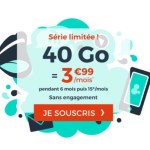 Forfait mobile : 1 euro les 10 Go avec cette offre à 4 euros par mois