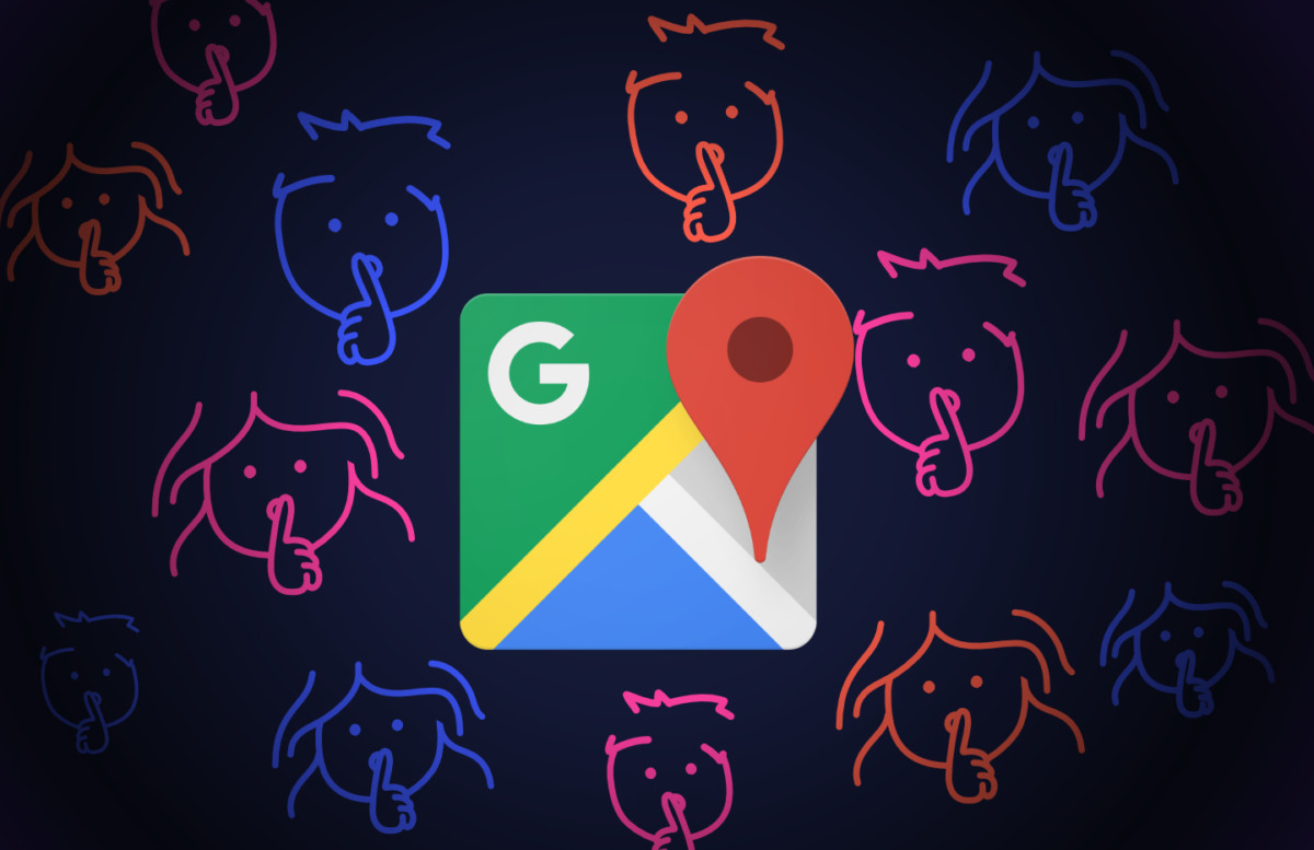 Google Maps confidentialité
