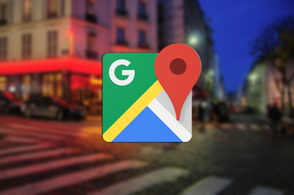 Google Maps nuit