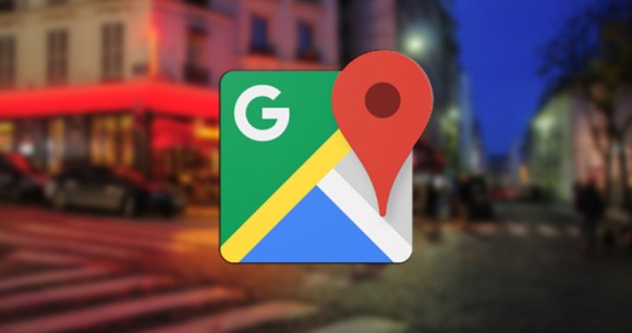 Google Maps nuit