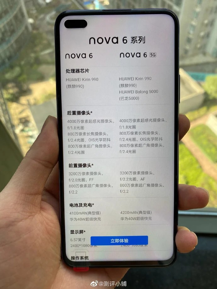 huawei nova 6