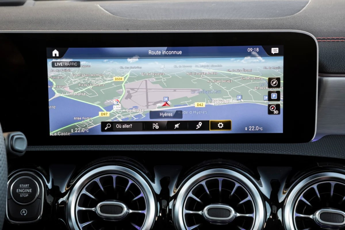 GPS Mercedes CLA Shooting Brake