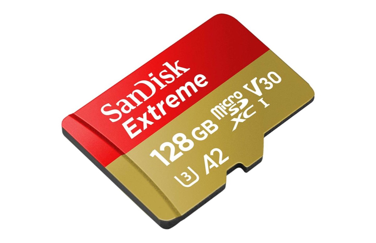 microSD SandiSk Xtreme 128 Go A2 V30