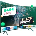 TV Samsung : 10 euros le pouce pour un modèle 4K HDR incurvé pour le Black Friday