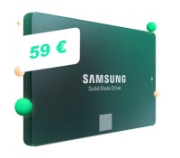 SSD Samsung 860 EVO 500 Go à 59 €